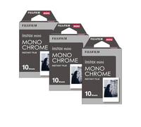 Fujifilm Instax Mini Instant Photo Film - Monochrome (Pack of 30)