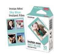 Fujifilm Instax Mini Instant Photo Film - Sky Blue, 10 Shot Pack