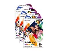 Fujifilm Instax Mini Spray Art Deco Photo Film - Pack of 30