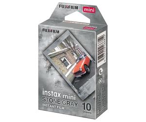 Fujifilm Instax Mini Stone Grey Deco Photo Film (Pack of 10)