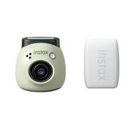 Fujifilm INSTAX PAL digital camera, Pistachio Green + printer mini Link 3, Clay White