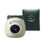 Fujifilm INSTAX PAL digital camera, Pistachio Green + printer SQUARE Link, Green