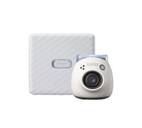 Fujifilm Instax PAL Digital Camera with Link Wide Printer Bundle - Ash White White