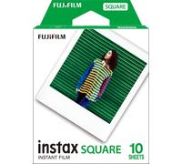 INSTAX SQUARE ISO 800 film with white border, 10 shot pack