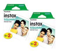 Fujifilm Instax SQUARE Film Bundle Pack (40 Shots) + FREE Wall Album