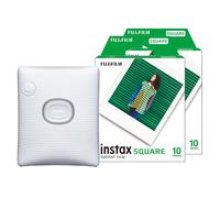 Fujifilm Instax Square Link Wireless Smartphone Photo Printer(20 Shots) - White