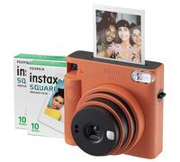 Fujifilm Instax Square SQ1 Instant Camera (20 Shots) - Terracotta Orange White