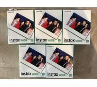 Fujifilm Instax Wide 5 Packs Of 10 Expired 05/25 Pls Read Description. FREE P+P