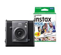 Fujifilm Instax Wide Evo Hybrid Instant Camera - Black - Camera + 20 S