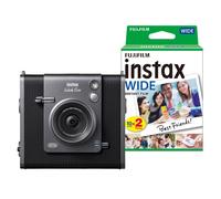 Fujifilm Instax Wide Evo Hybrid Instant Camera - Black - Camera + 20 S