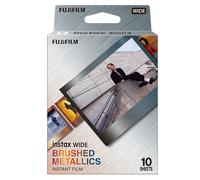 Fujifilm INSTAX Wide Instant Film, brushed metal | ✅ 5 years warranty