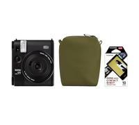 Fujifilm INSTAX x URTH Mini 99 Photography Bundle - Mini 99 Instant Camera + Mini Contact Film 10pk + Andesite Camera Crossbody Bag - Moss Green