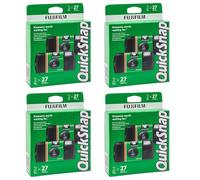 Fujifilm Quicksnap Flash 400 Single-Use Camera with Flash, Pack of 8