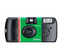 Fujifilm Quicksnap 27 exposure, FUJICOLOR 400 ISO speed film camera, with Built-in flash