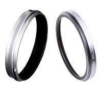 FUJIFILM Weather-Resistant Kit X100V Silver (Adaptor Ring and Protector Filter)