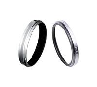 Weather-Resistant Kit X100V Silver (Adaptor Ring and Protector Filter)