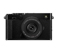 Fujifilm X-E5 Digital Camera with 23mm f2.8 WR Pancake Lens - Black
