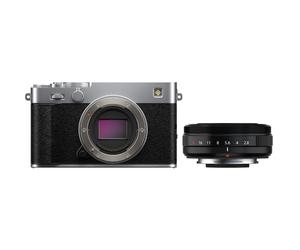 Fujifilm X-E5 silver + XF 27mm F/2.8 R WR | ✅5 years warranty