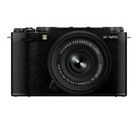 Fujifilm X-M5 Mirrorless Camera in Black with XC15-45mm Lens
