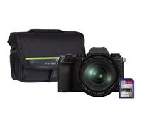 Fujifilm X-S10 Mirrorless Camera - Black (Camera + 16-80mm Lens + 128GB SD Card + Case)