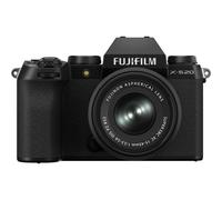 Fujifilm X-S20 Mirrorless Digital Camera - Black - Camera + 15-45mm Le