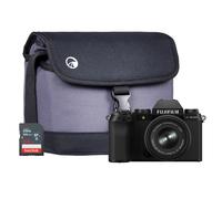 Fujifilm X-S20 Mirrorless Digital Camera Kit inc XC15-45mm Lens, System Bag & 64GB SD Card - Black