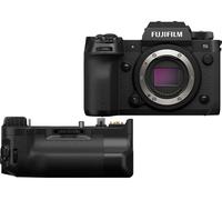 FUJIFILM X Series X-H2S Mirrorless Camera with Battery Grip - Black, Black