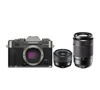 Fujifilm X-T30 III Mirrorless Camera Body in Charcoal Silver Twin Lens Kit