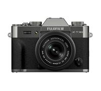 FUJIFILM X-T30 III Mirrorless Camera Body, with XC13-33mm Lens Kit, Carbon Silver
