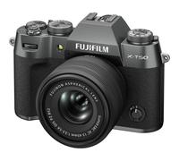 Fujifilm X-T50 Mirrorless Camera in Charcoal Silver with XC15-45mm F3.5-5.6 OIS PZ Lens