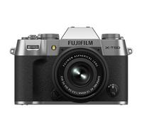 Fujifilm X-T50 Mirrorless Digital Camera - Silver - Camera + 15-45mm L