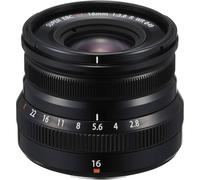 Fujifilm XF16 mm F2.8 R Weather Resistant Lens, Black