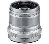 FUJIFILM XF 50mm f/2 R WR Lens (Silver)