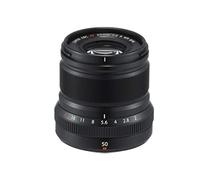 Fujifilm XF50 mm F2 R Weather Resistant Lens, Black