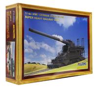 Sora Art 1/144 Scale Dora 80cm WWII German Super Heavy Railway Gun Model Kit