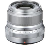 Fujinon XF23mm F2 R WR Prime Lens for Fujifilm X Mount Cameras - Silver