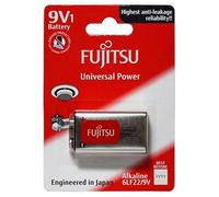 Fujitsu 6LR61/9 V Universal Power Alkaline Batteries 1 BLISTER PACK