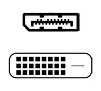 Fujitsu DISPLAY PORT TO DVI CABLE 40 cm