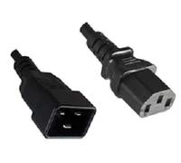 Fujitsu Microconnect C13/C20, 2 m Black Power Cable C13 Coupler C20 Coupler - Electrical Cables (2 m, 2 m, Male Connector/Female Connector, C13 Coupler, C20 Coupler, 230 V, Black)