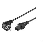 Fujitsu MicroConnect IEC 320-C15 jack 2m Angled Connector Schuko, black, PE010419