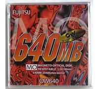 Fujitsu Optical Disk Cartridge with Dow 640MB 3 ½ 512B/Sector