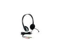 Fujitsu S26391-F7139-L51 Binaural Head-Band Headset - Black/Grey