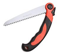 FUJIWARA Folding Pruning Saw 8 Inch Hand Saws, Quality SK-4 Steel Blade with Hard Sharp Teeth for Wood Branches Cutting,Tree Trimming Camping/Backpacking/Hiking
