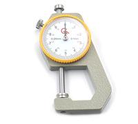 Fujiyuan 1 pcs Leather Craft Tool Thickness Gauge Tester Measuring 0-20mm Flat Sheet Prockets