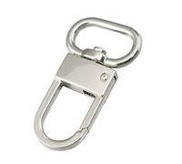 Fujiyuan 10 pcs 17mm 0.67" Metal Swivel Lobster Clasps Snap Hook Auto Close Key Chains DIY Accessories