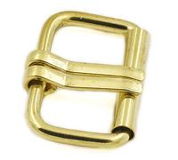 Fujiyuan 2 Sets 40mm 1.57"x20mm 0.78" Solid Brass Buckles Single Prong Roller for Belt Strap belts handbags leather bracelets