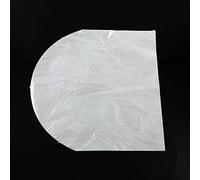 Fujiyuan 50 pcs CD DVD Disc Case Holder Plastic Wrap Sleeves Thin Bags inner Round Bottom Cover storage Accessories