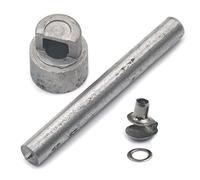 Fujiyuan One Tool with 10 pcs 8mm Boots Hook Eyelets Buckles DIY Riding Hiking Shoes Hooks Shoelace Camp Climbing Fitting with washers Gunblack