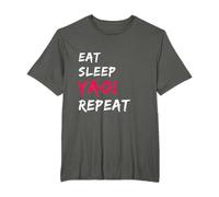 Fujoshi Eat Sleep Yaoi Repeat Boys Love Fangirl Anime Japan T-Shirt