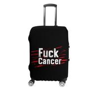 Fuk C-ancer Luggage Case Cover Protective Washable Suitcase Covers Anti Scratch Baggage Fits 19-32 Inch L